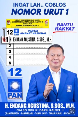 Harapan Besar MasyarakatTanah Laut Kepada Haji Endang Agustina Lolos Ke Senayan