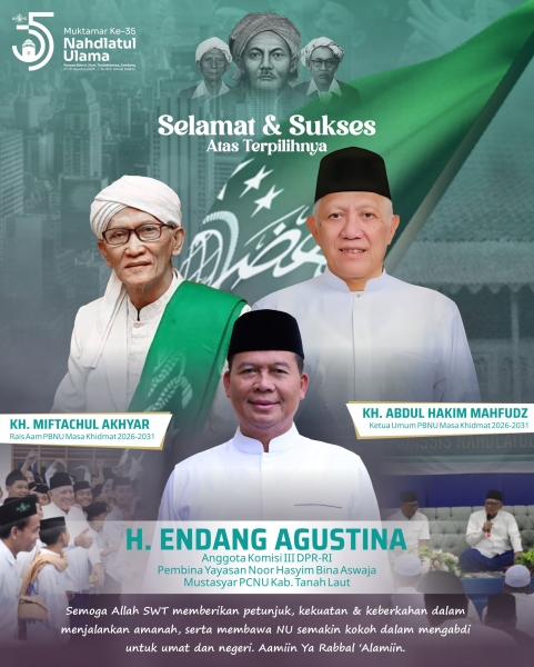 Ucapan selamat bos pbnu
